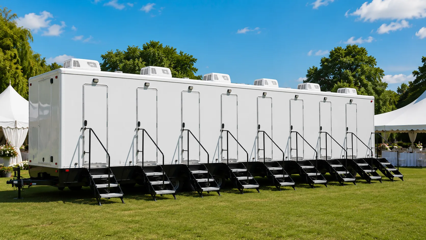 8 Stall Restroom Trailer in Orem, UT