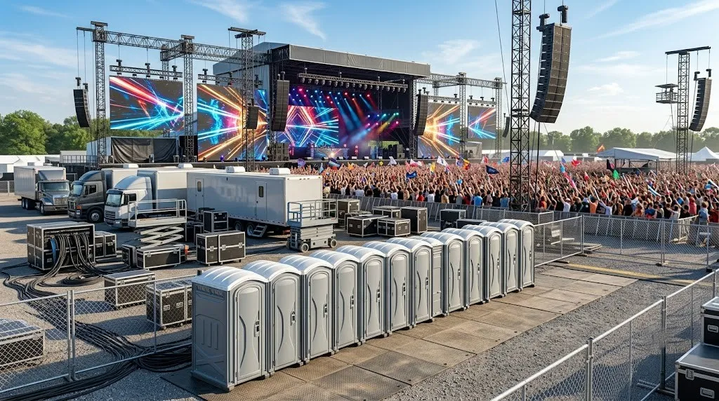 Concert Restroom Rental in Orem, UT